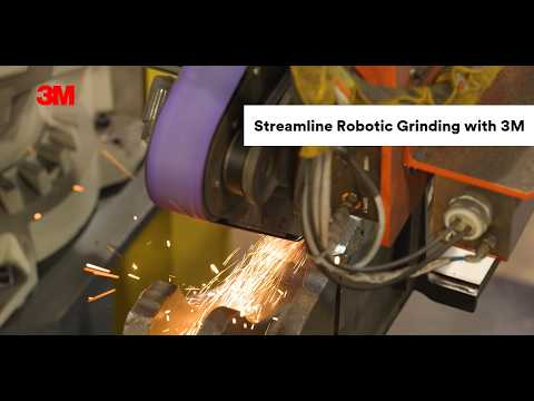 3M and Lincoln Electric Automation Streamline Robotic Grinding
