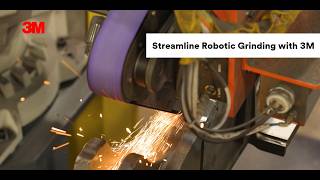 3M and Lincoln Electric Automation Streamline Robotic Grinding