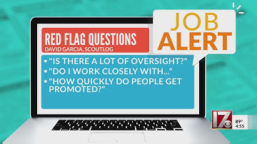 Job Alert: Red flag questions in interviews