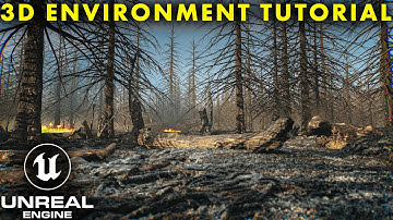 Unreal Engine 5.2 Realistic Burned Forest Tutorial