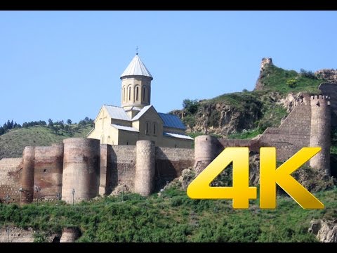 DJI Inspire 1 Narikala Fortress,ნარიყალას ციხესიმაგრე, Church, 4K Awesome aerial video footage
