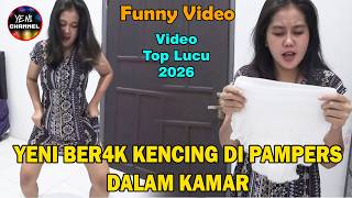 YENI BER4K KENCING DI PAMPERS DALAM KAMAR