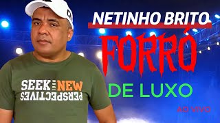 Video thumbnail of "NETINHO BRITO FORRÓ BREGA DE LUXO AO VIVO 2024"