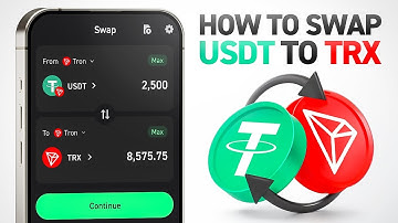 How to Swap USDT to TRX FAST (Step-By-Step Tutorial)