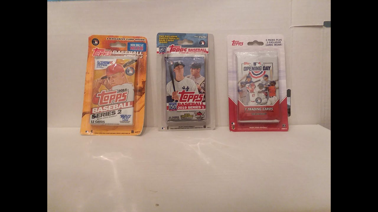 Random Topps Meijer Blister Packs w/ Purple Cards Opening -- 2 Awesome Purples!