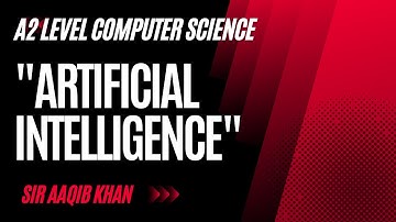 A level Computer Science 9618 Paper 3- ARTIFICIAL INTELLIGENCE