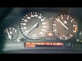 BMW E34 535 0-150 Acceleration Przyspieszenie Stock 211hp M30B35