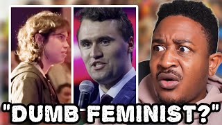 Charlie Kirk Handles Perplexed Feminists with One Easy Question