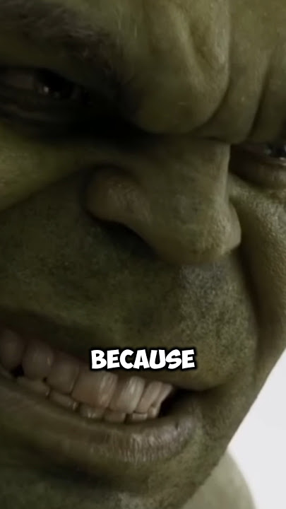 Did you notice that hulk only respect 🤯 #hulk