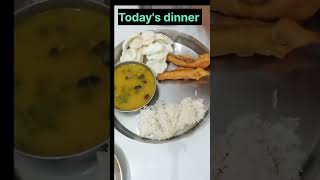 Todays dinner। dinneryoutubeshortsshortsfeedviraltrending