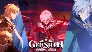 Disguised Ronova Tries to Kill Everyone | Traveler & Mitya Intervene | (Cutscene) Genshin Impact 7.0
