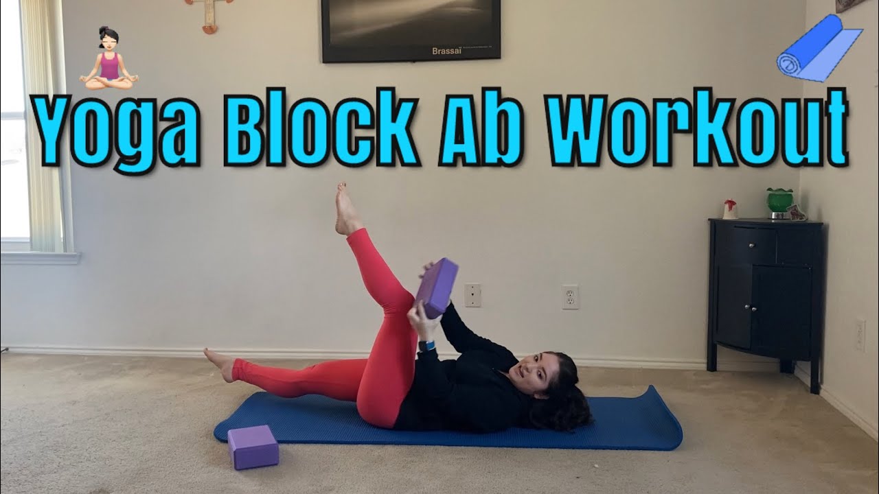 Yoga Block Ab Workout YouTube