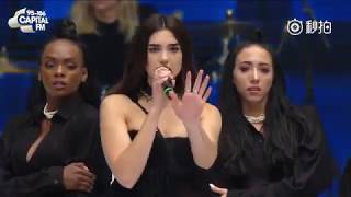 Dua Lipa - 'Scared To Be Lonely' (Live at Capital's Summertime Ball 2017) chords