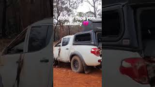 4x4 roll over! cape york 2023🇦🇺 #carcrash #capeyork #rollover #casualty #travelvlog #tridon