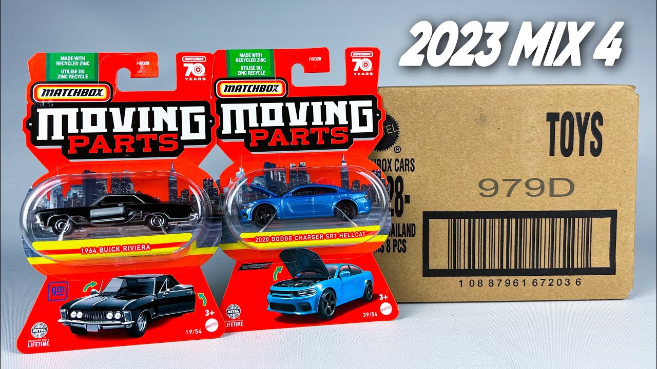 Unboxing 2023 Matchbox Moving Parts Mix 4 YouTube