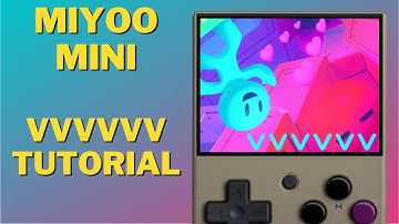 VVVVVV on the Miyoo Mini Retro Handheld | Simple and quick tutorial | Free retro platformer game