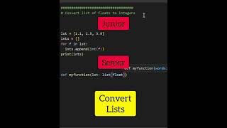 Junior Vs. Senior Developer #coding #programming #python #shorts