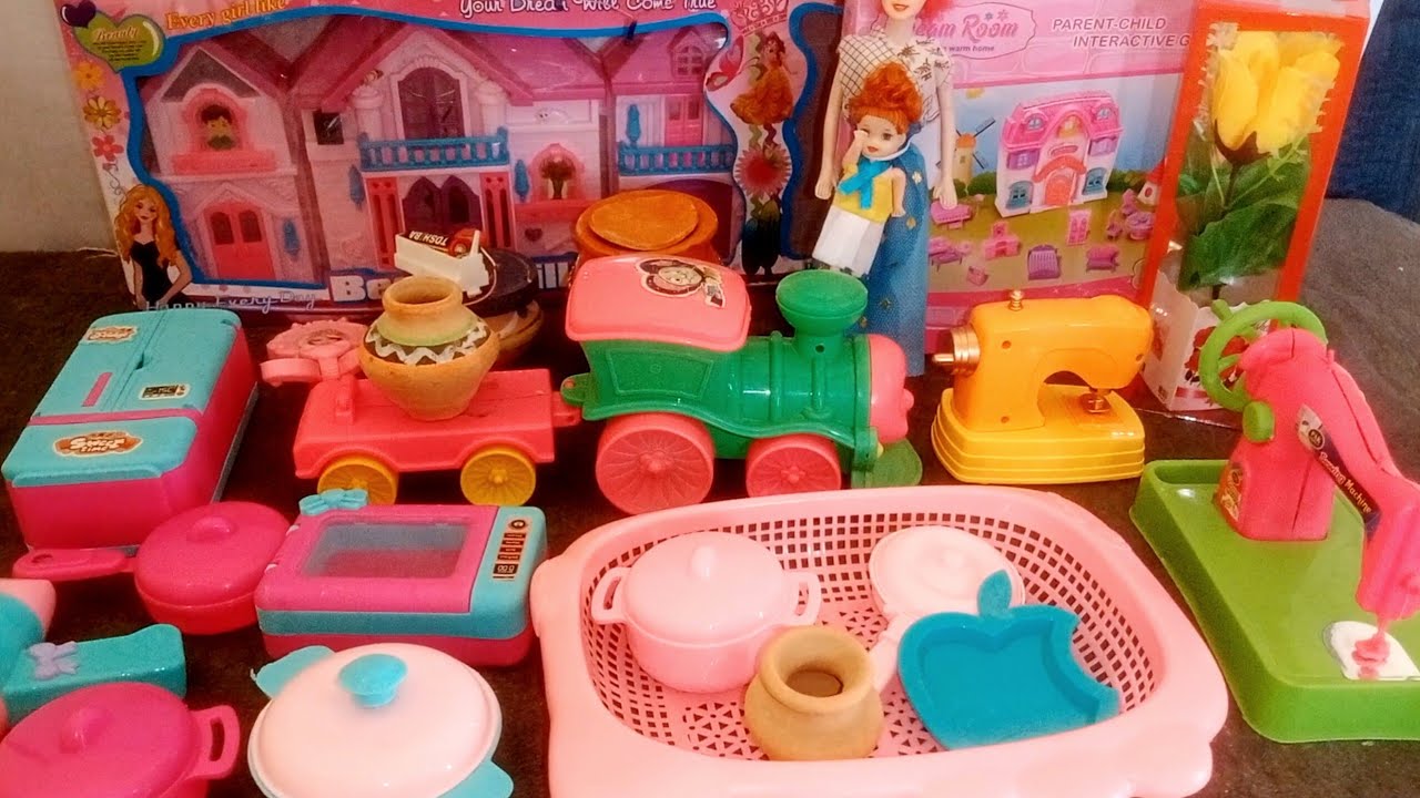 10 Minutes Satisfying with Unboxing Micky Mouse House Slide Play Set Review Toys 