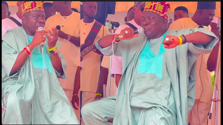 Musiliu Haruna Ishola,Shock Everyone As He Turn Bola Tinubu Emi lo kun To Song At Ojude Oba Festival