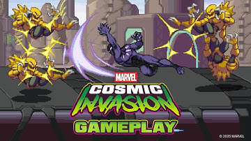 MARVEL Cosmic Invasion - New Gameplay (With Commentary)