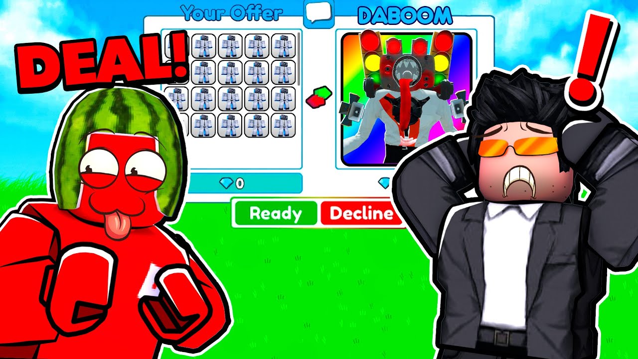 I Traded DABOOM for SECRET ADMIN UNIT