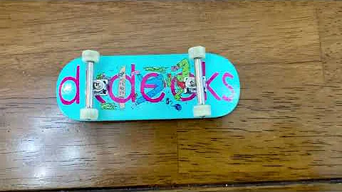 Setting Up My New DK Fingerboard Deck 🛹🔥