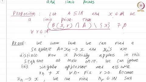 13 3 Basic properties of adherent and limit points