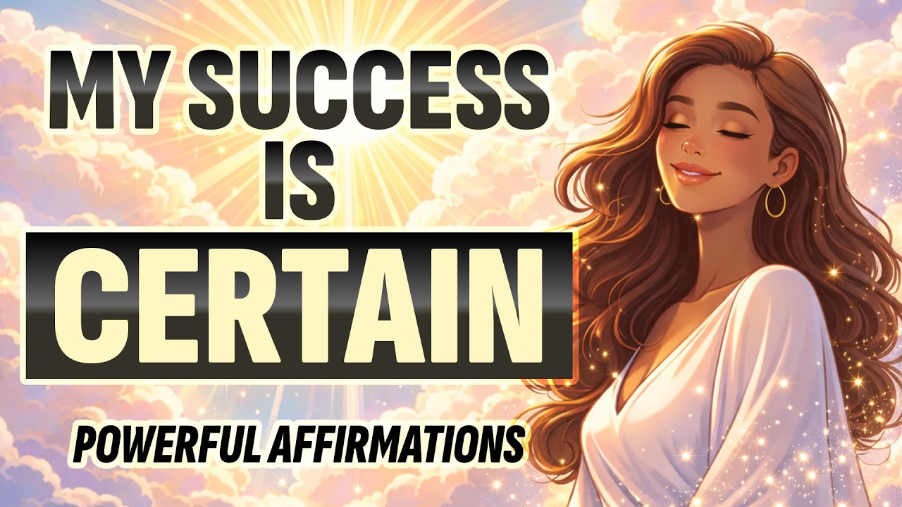 My Success Is Certain | Powerful Faith Affirmations for Success, Abundance & Manifestation