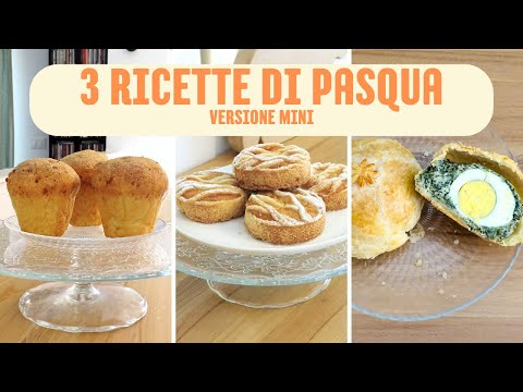 Ricette di  Pasqua Tradizionali : Crescia Umbra - Pastiera Napoletana - Torta Pasqualina | Vlog