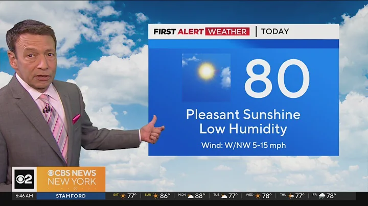 First Alert Weather: CBS New York's Saturday AM update - 8/19/23