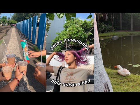 se acabaron las vacaciones | vlog de universidad ⭐️