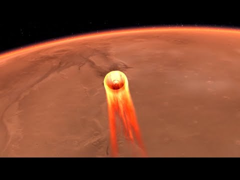 LIVE NASA InSight Mars Lander Reentry And Landing Coverage