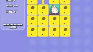 Spongebob Memory Game   Flash Game