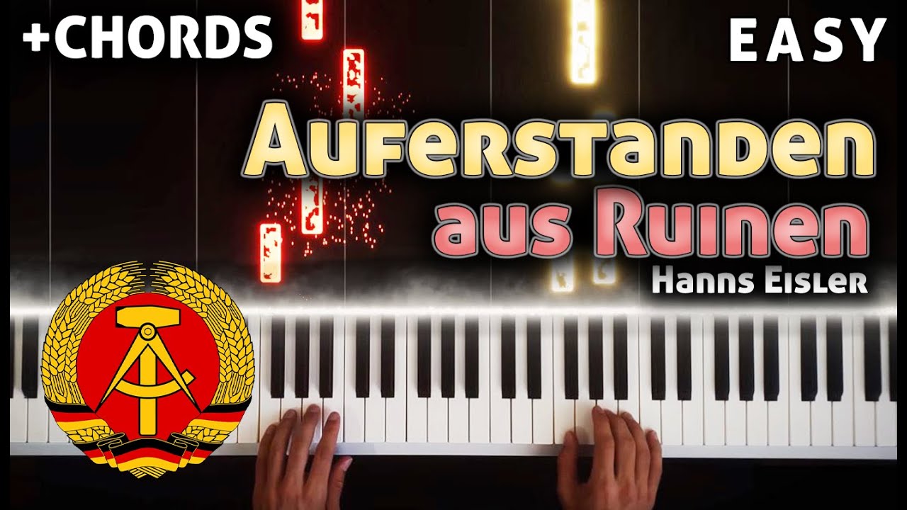 Auferstanden aus Ruinen | +Sheets | Piano Tutorial and Cover