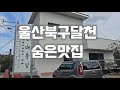 울산산책하기좋은장소맛집 한식@하얀대문집
