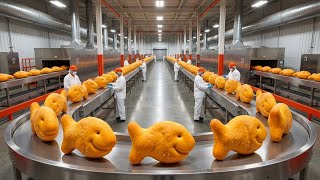 Inside a Pepperidge Farm Goldfish Factory From Wheat Flour to Smiling Cheese Crackers FullProcess