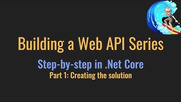 ASP.NET Web API Series:  Setting up the project