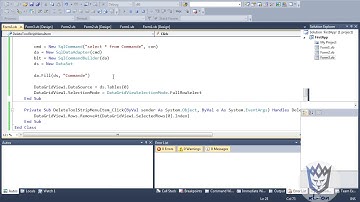 Add, Update, Delete Data in Disconnected Mode into Visual Studio - ADO.NET - 12
