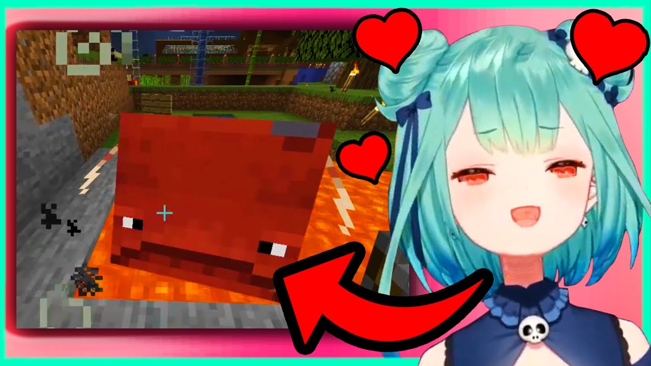 Rushia Accidentally Kills her New Pet in Minecraft!