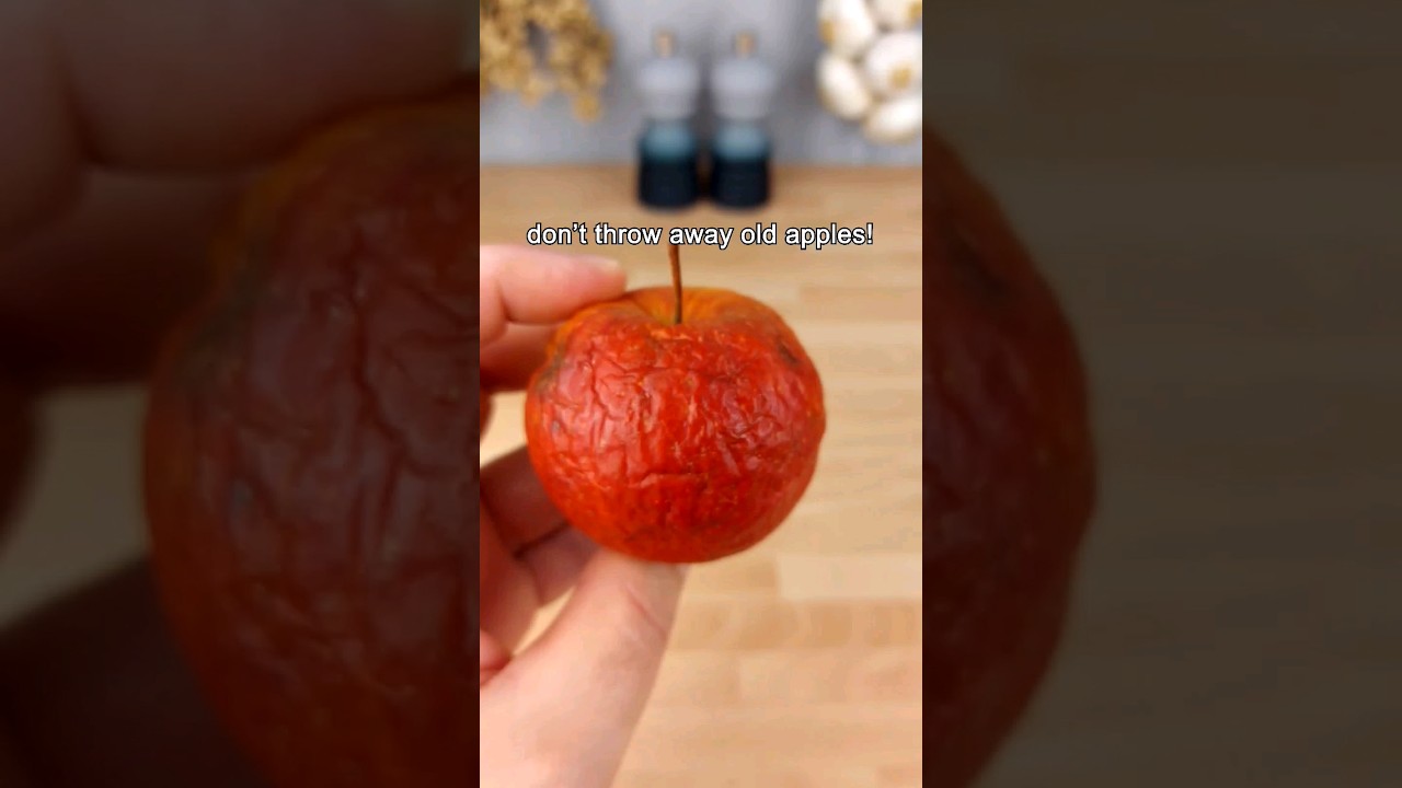 Stop throwing your old apples away!