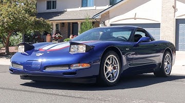 2004 Chevrolet Corvette Z06 Coupe Le Mans Commemorative Edition Walk-around Video