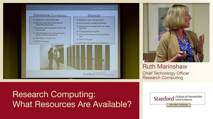 Research Computing Event 3.5.15 - Video 2 With Rut...