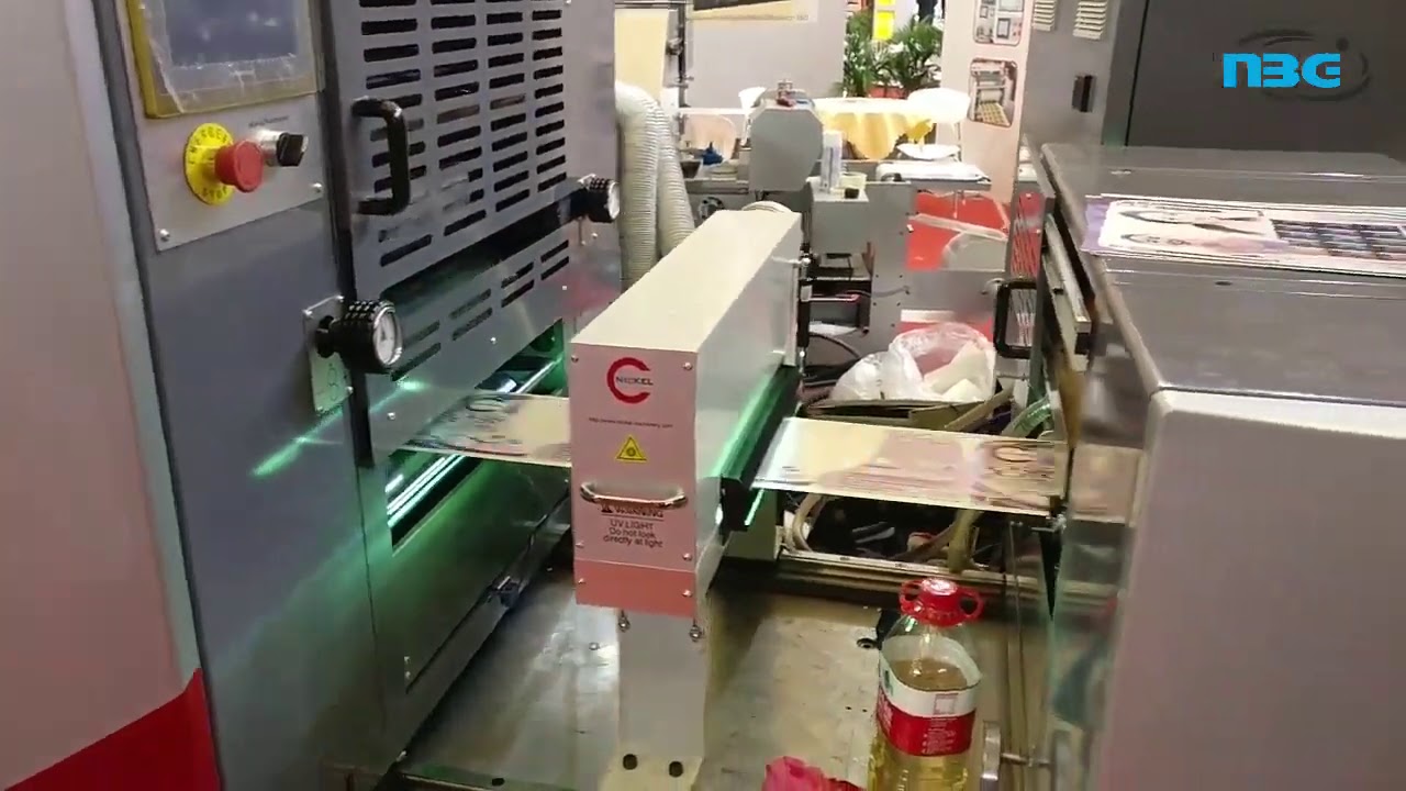 Flexo printing machine - Intermittent offset label press by NBG