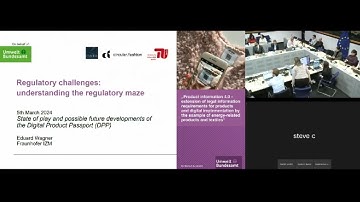 (4/23) PI4.0 – Regulatory challenges: understanding the regulatory maze  | CIRPASS final event