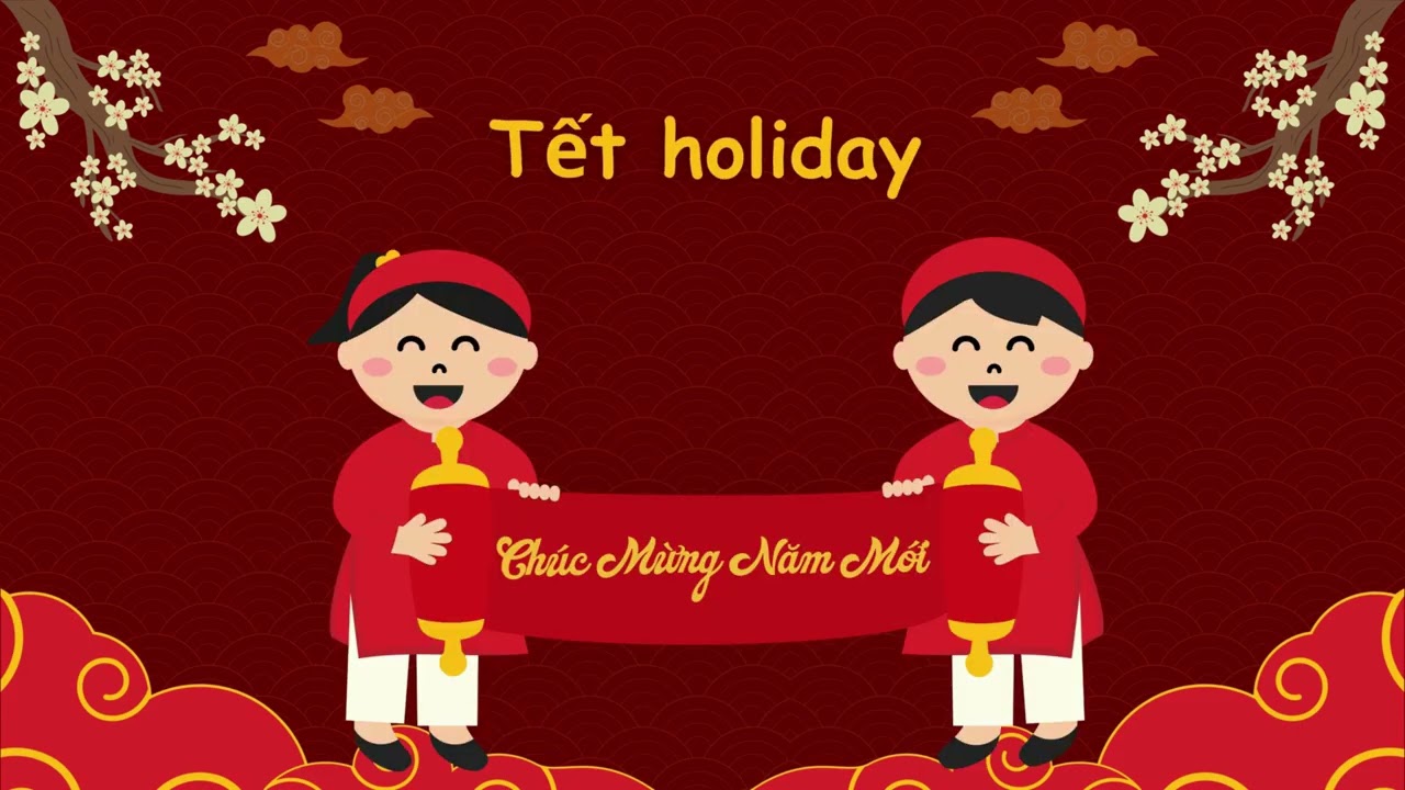 Tet Holiday Song 🎉 | Learn English New Year Words | Luna New Year 