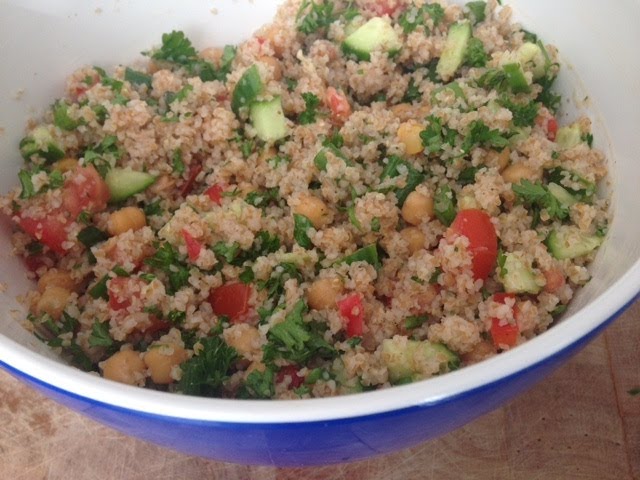 Easy Tabbouleh Salad Recipe (Tabouli, Tabouleh, Dalia Salad ) - Healthy Lunch Ideas | Eat East Indian