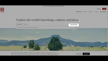 JSTOR Database Tutorial