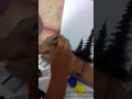 Pintando un pino con Dante