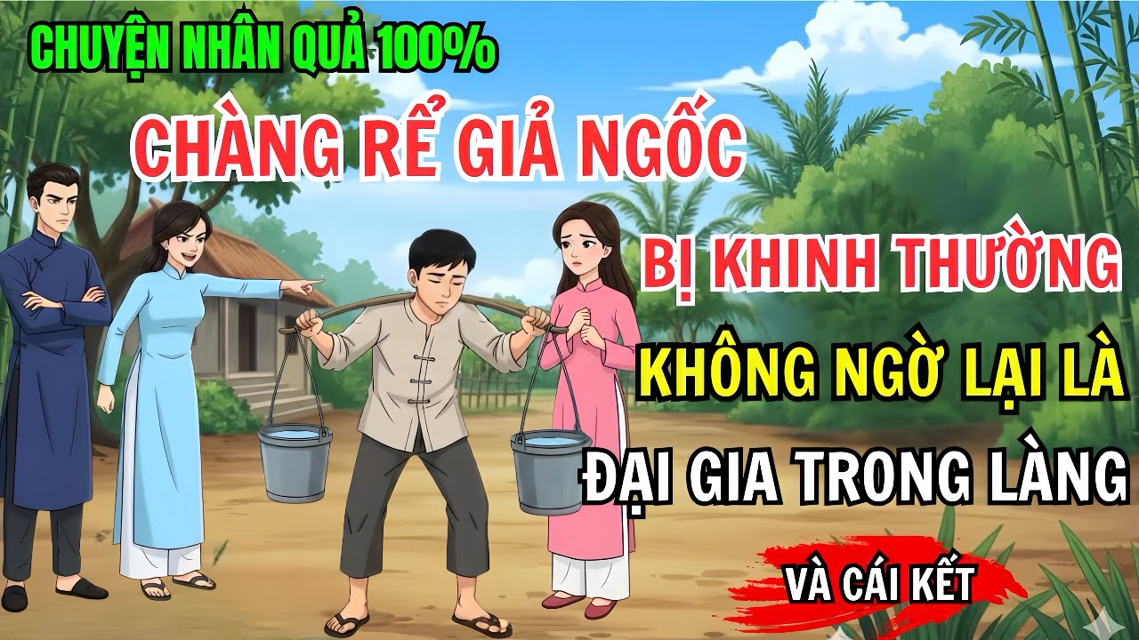 Chuyện Nhân Quả: Chàng Rể Giả Ngốc Bị Khinh Thường, Không Ngờ Lại Là Đại Gia Trong Làng Và Cái Kết