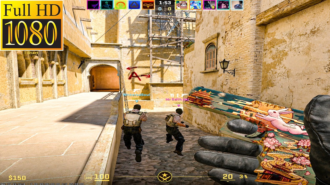 Counter Strike 2 - Mirage - Full Gameplay (No Commentary) #cs2 - YouTube